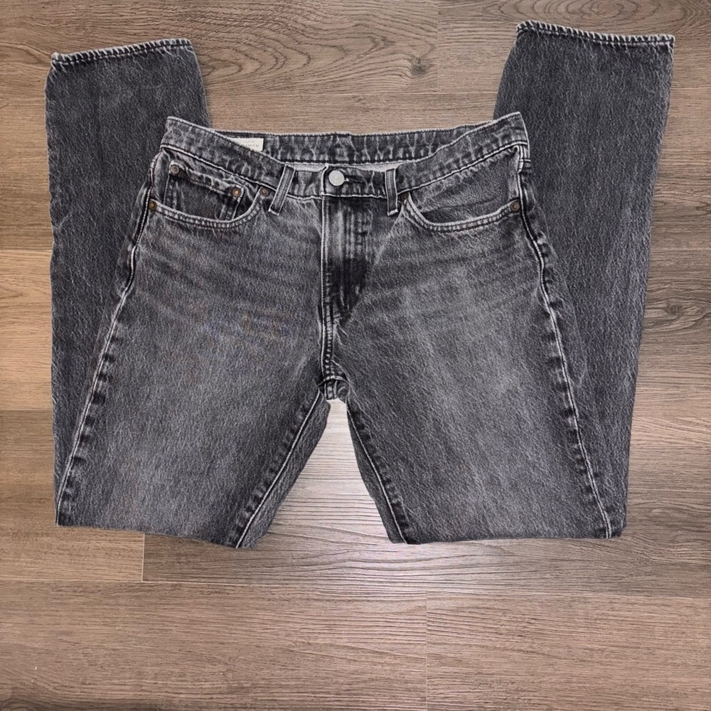 LEVI’S Vintage Big E Black Denim Men’s Jeans Sz W32 L34